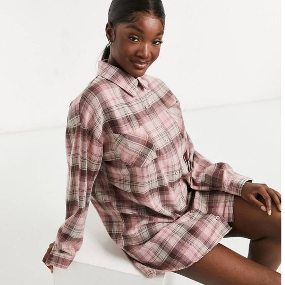 Missguided Tops - Missguided Plus shirt with graphic in pink s:18